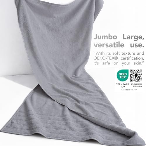 American Soft Linen 100% Cotton Luxury Turkish Towels, 2PC 35x70 Bath Sheet