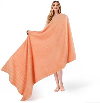 American Soft Linen 100% Cotton Luxury Turkish Towels, 35x70 XL Bath Sheet