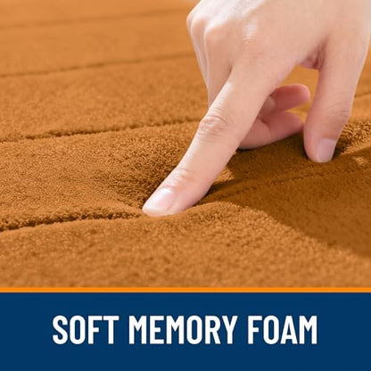 OLANLY Memory Foam Large Bath Mat 59x34, Super Soft Absorbent Bathroom Rugs