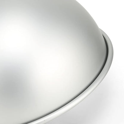 10 Inches Dome Cake Pan, Football Cake Pan, Hemisphere, DIY 3D Soccer Birthday Pan, Aluminum Cake Mold Nonstick Baking Tool (10 inch)