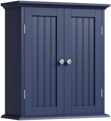 ChooChoo Bathroom Wall Cabinet with 2 Doors, Over The Toilet