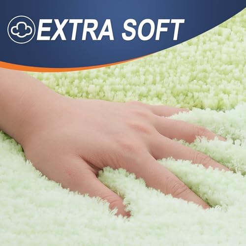 OLANLY Bathroom Rugs Mat 30x20, Extra Soft Absorbent Microfiber Bath Rugs