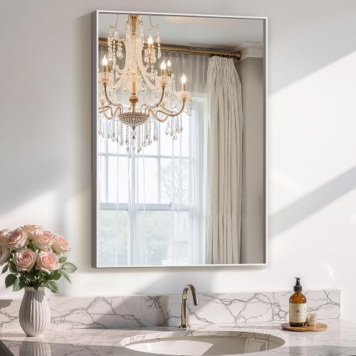 Bathroom Vanity Mirror for Wall, 20"x30" Bathroom Mirror for Over Sink