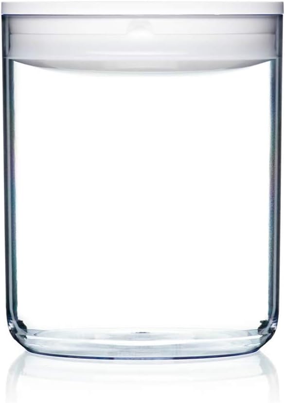 Click Clack Pantry Canister, 3.3-Quart, White Lid