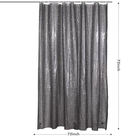 Bostofy Waterproof Shower Curtain Liner EVA 8G - Rust-Proof Hooks, Heavy-Duty Magnets - Enhance Your Bathroom with Durability and Elegance