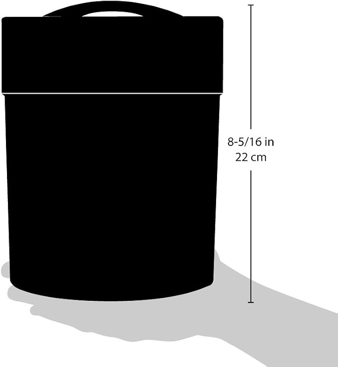 Pawvac Kilovac Airtight Pet Food Container – Multi-Use Vacuum Container for Pet Food and other Dry Goods – 2.5 lbs / 40 oz / 3.8L, Wide-Mouth, Patented Vacuum Seal, Clear with Paws