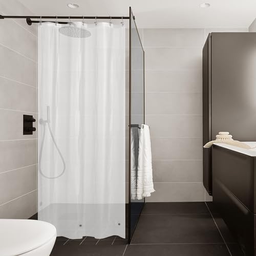 Mrs Awesome Stall Shower Curtain Liner 36x72, Frost