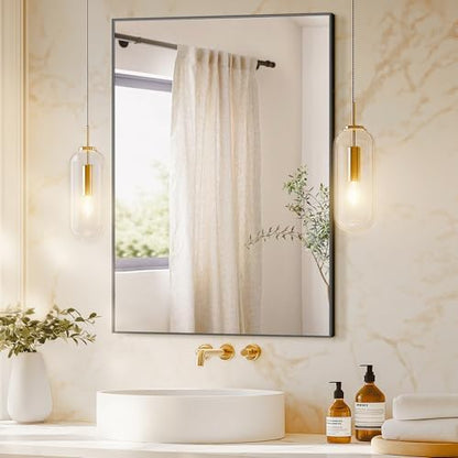 Bathroom Vanity Mirror for Wall, 24"x36" Bathroom Mirror for Over Sink