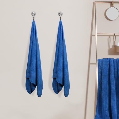 HOMEXCEL 4PK Bath Towel Set, 30x60 in, Absorbent Large Towels for Bathroom