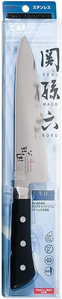 Kai kai institutions Magoroku kitchen knife Gyuto 180mm faint
