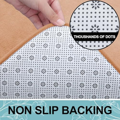 Smiry Memory Foam Bath Mat 30x20, Extra Soft and Absorbent Bathroom Rugs