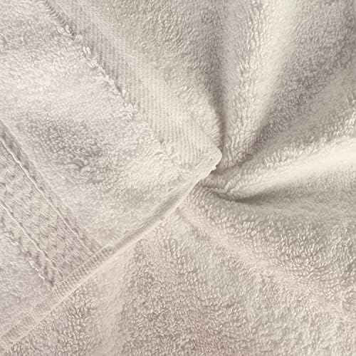 SUPERIOR Egyptian Cotton Ultra Plush & Absorbent, 8 Piece Set, Cream