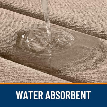 OLANLY Memory Foam Large Bath Mat 40x24, Super Soft Absorbent Bathroom Rugs