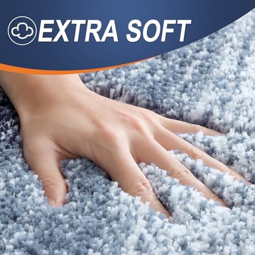OLANLY Large Bathroom Rugs 50x30, Extra Soft Absorbent Microfiber Bath Rugs