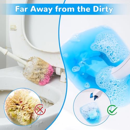 48 Count Flushable Toilet Bowl Cleaner Refills, Toilet Cleaner Refill Pads
