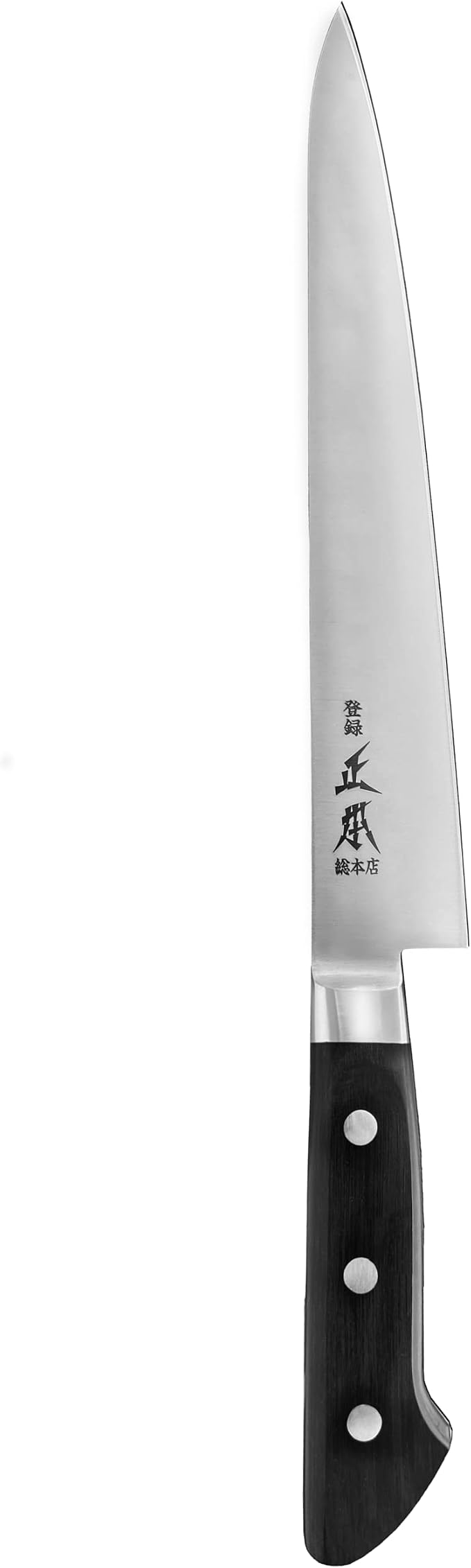 MASAMOTO AT Japanese Petty Knife 6" (150mm) Kitchen Small Utility Knife, Sharp Japanese Stainless Steel Blade, Pakkawood Handle, Made in JAPAN