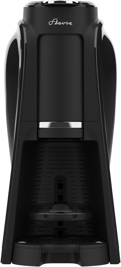 Flavia Aroma Brewer - Coffee Machine, Makes Coffee, Lattes, Tea, and other Hot or Iced Beverages with Single-Serve Freshpacks, Multiple Brew Sizes, Black, Works ONLY with Flavia Freshpacks