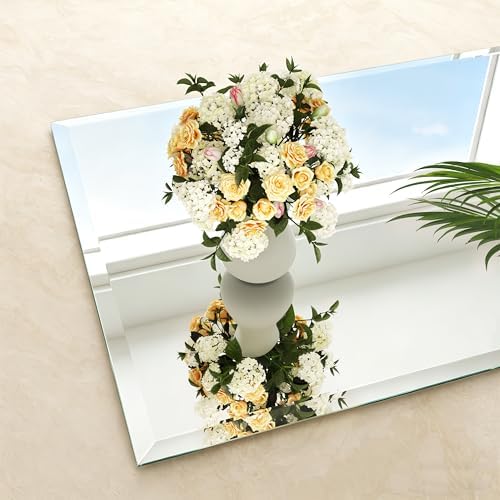 24x32 Inch Bathroom Mirrors for Over Sink, Frameless Mirrors for Wall