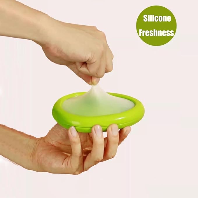 Winb Avocado Saver & Onion Storage Reusable Fruit and Veggie Savers - Ideal for Avocados, Tomatoes, Apples, Garlic, Onions, and More (Onion saver)
