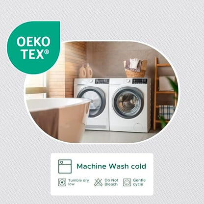 Fabric Shower Curtain Liner 54"W x 78"L-White Narrow Stall Shower Liners