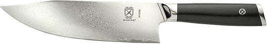 Mercer Culinary M13795 Premium Grade Super Steel, 8-Inch The Hunter Chef's Knife, G10 Handle