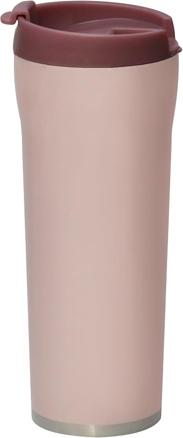MIRA 16 oz Coffee Travel Mug - Stainless Steel Insulated Tumbler with Leak-Proof Lid - Hot & Cold Cup - Punch