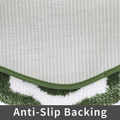 COSY HOMEER Non-Slip Bath Mats Extra Thick Absorbent Plush Washable