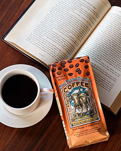 Raven's Brew Coffee Bold Organic Coffee Dark Roast Whole Bean - Organic Three Peckered Billy Goat 2-pack of 12oz