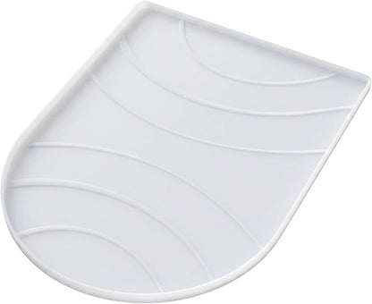 Silicone Coffee Mat,15.8"x 11.8"in Bar Mat for Countertop,Heat-Resistant,Non-Slip,Leak-Proof,Fit for Coffee Maker/Espresso Machine-Translucent