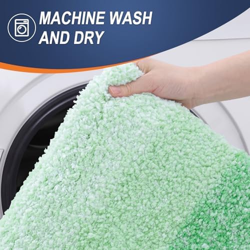 OLANLY Bathroom Runner Rug 59x24, Extra Soft Absorbent Microfiber Bath Rugs