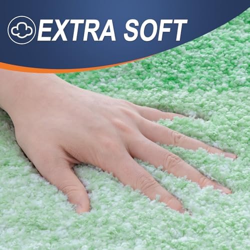 OLANLY Bathroom Runner Rug 54x24, Extra Soft Absorbent Microfiber Bath Rugs
