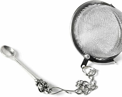 Spoon Charm Tea Infuser Ball for Herbal Tea Brewing