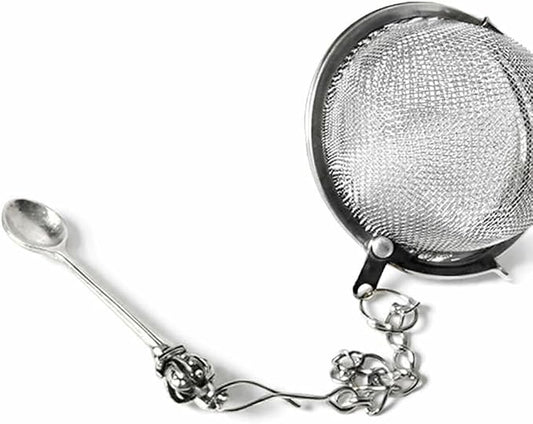 Spoon Charm Tea Infuser Ball for Herbal Tea Brewing