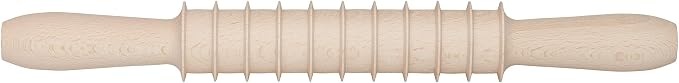 Fantes 14810 Pasta Pin, Beechwood, Made In Italy, 12", The Italian Market Original Since 1906