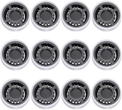 12Pcs Shower Flow Restrictor, Grey Water Flow Reducer Control Value