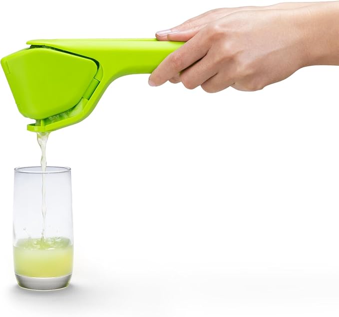 Dreamfarm Original Lime Fluicer Easy-Squeeze Fold-Flat Citrus Juicer - 9 Inch, Suits Lime Only