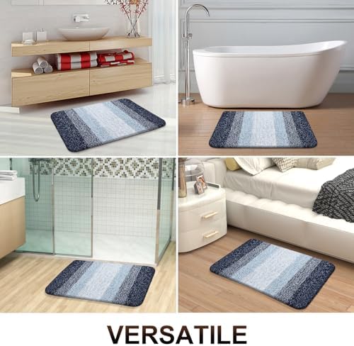 OLANLY Bathroom Rugs Mat 34x21, Extra Soft Absorbent Microfiber Bath Rugs