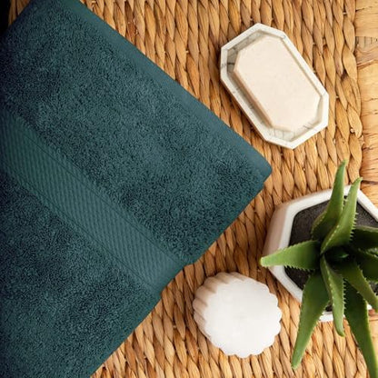 SUPERIOR Egyptian Cotton Ultra Plush & Absorbent, 10 Piece Set, Teal