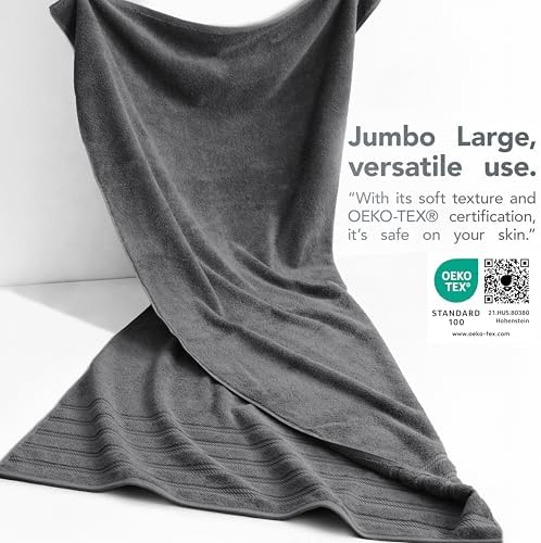 American Soft Linen 100% Cotton Luxury Turkish Towels, 35x70 XL Bath Sheet