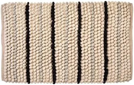 SKL Home Roseville Bath Rug, Plush Chenille, Anti-Slip, 20" x 30", Tan