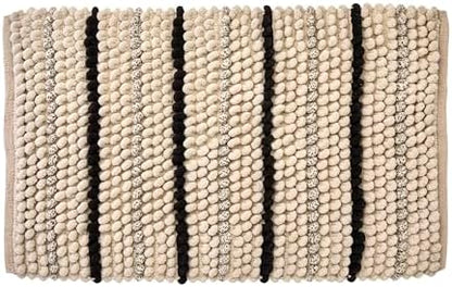 SKL Home Roseville Bath Rug, Plush Chenille, Anti-Slip, 20" x 30", Tan