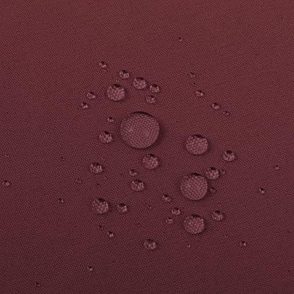 ALYVIA SPRING Waterproof Fabric Shower Curtain or Liner Burgundy Red, 72x72