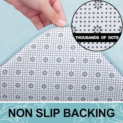 Smiry Memory Foam Bath Mat 36x24, Extra Soft and Absorbent Bathroom Rugs