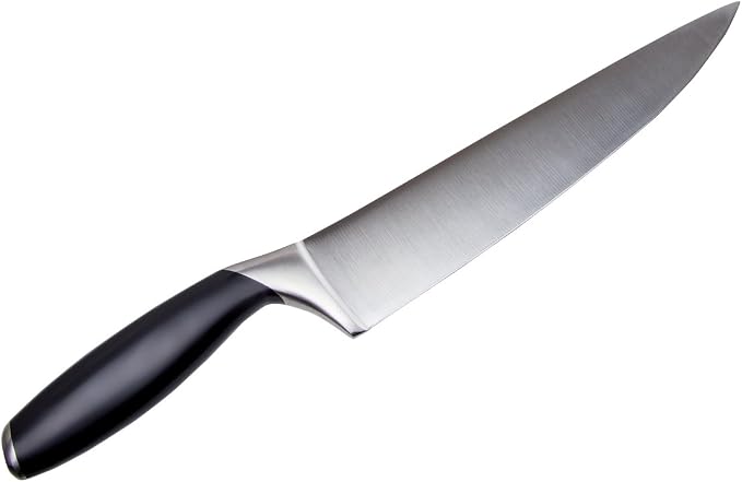 Mundial Titan Series 10" Chef’s Knife – High-Carbon Stainless Steel Blade, Fully Forged Professional Kitchen Knife, Ergonomic Black Handle, NSF