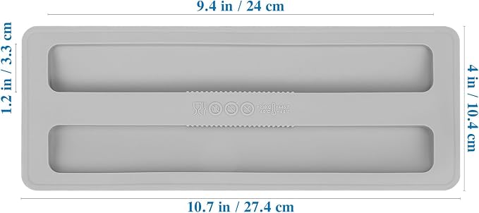 Kichvoe Toaster Cover: Silicone Toaster Lid 10.7 * 4inch 2 Slice Bread Machine Dust Cover for Kitchen