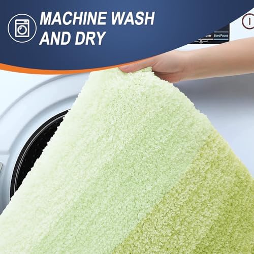 OLANLY Bathroom Rugs Mat 30x20, Extra Soft Absorbent Microfiber Bath Rugs