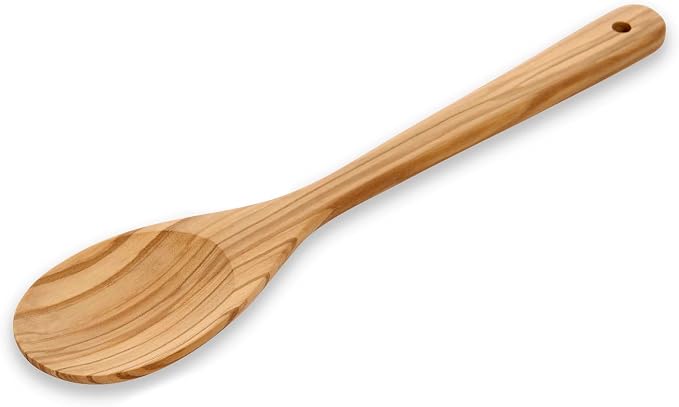 Fantes Italian Olivewood Cooking Spoon, 12-Inch, The Italian Market Original since 1906