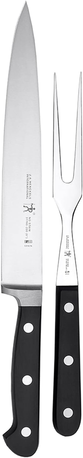 HENCKELS Classic Razor-Sharp 2-Piece Carving Set, German Engineered Informed by 100+ Years of Mastery