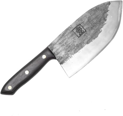 COOLINA Galba Butcher Knife, Full Tang Wide Blade, All-around Kitchen Knife for Meats and Bones
