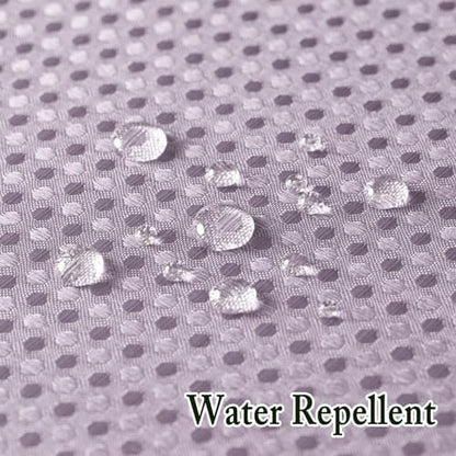 Gibelle No Hook Cloth Lavender Shower Curtain with Liner, 72x74